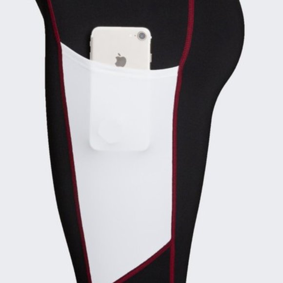 Active High Rise Side Pocket Colorblock Leggings - Picture 7 of 8